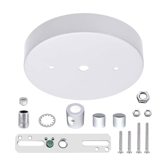 Home Lighting Fixtures Accessories Canopy Set Iron Texture for Ceiling Light