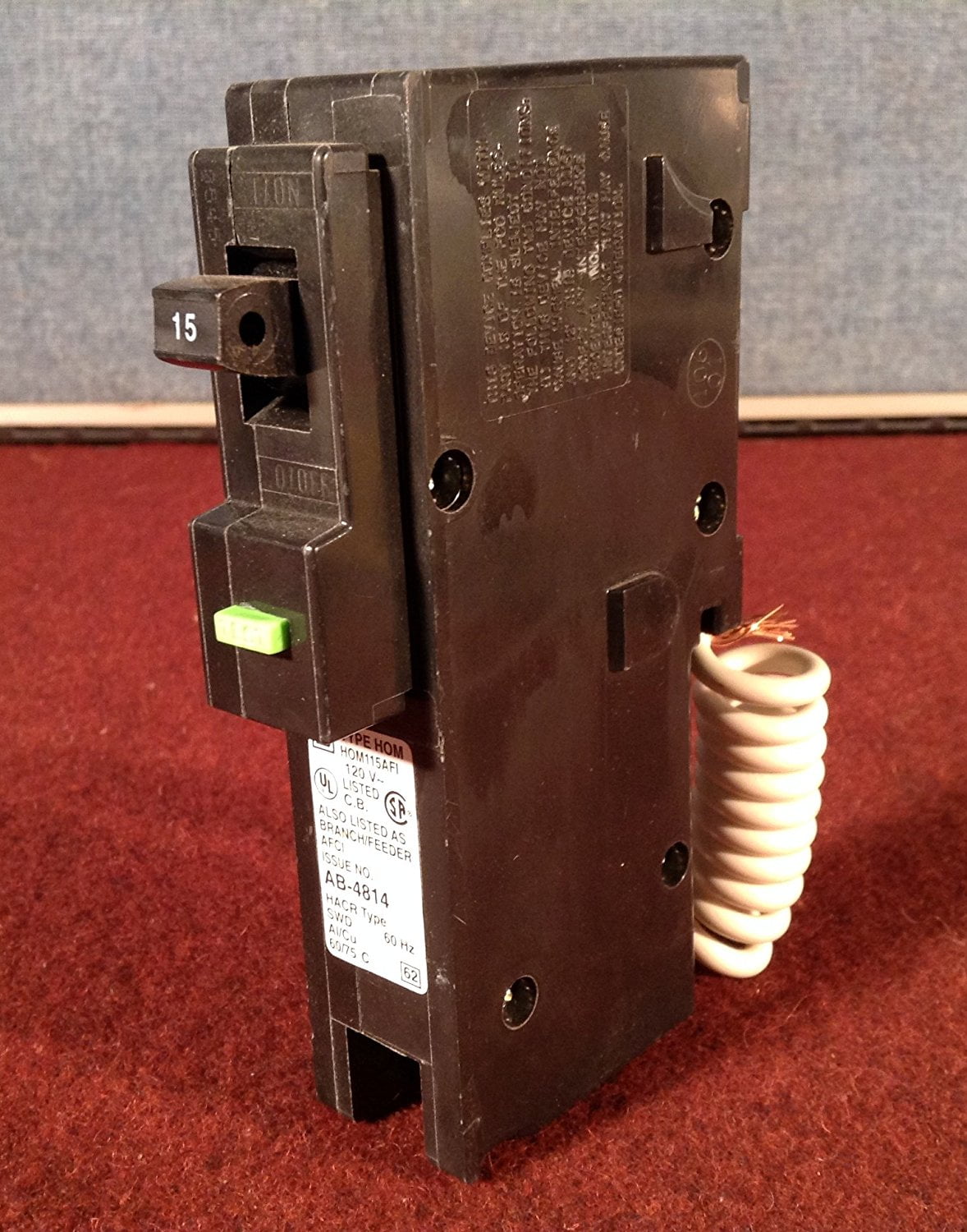 Home Line Miniature Circuit Breaker and ArcFault Circuit Interrupter