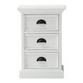 thumbnail image 1 of Home Living Room Furnituer Bedside Drawer Unit - White, 1 of 7