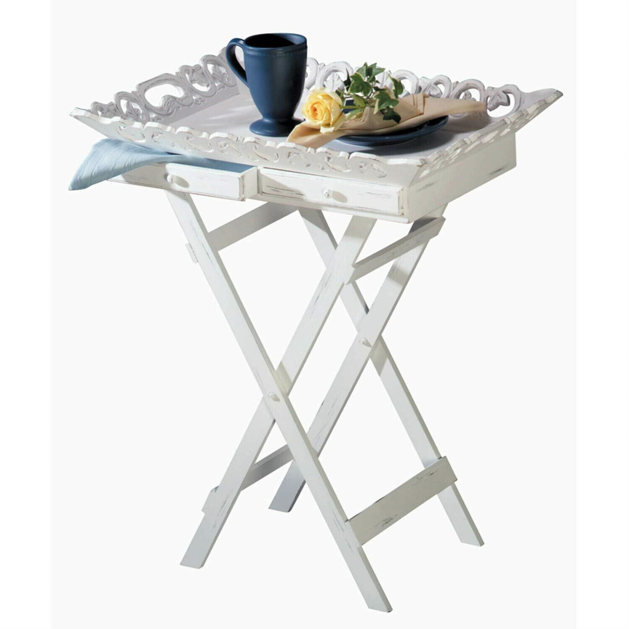 Elegant Lightweight Functional Tray Stand 22"x15.5"x27"