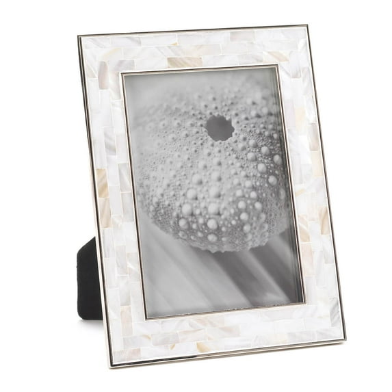 Home Locomotion Mother Of Pearl Mosaic Frame 5" X 7"
