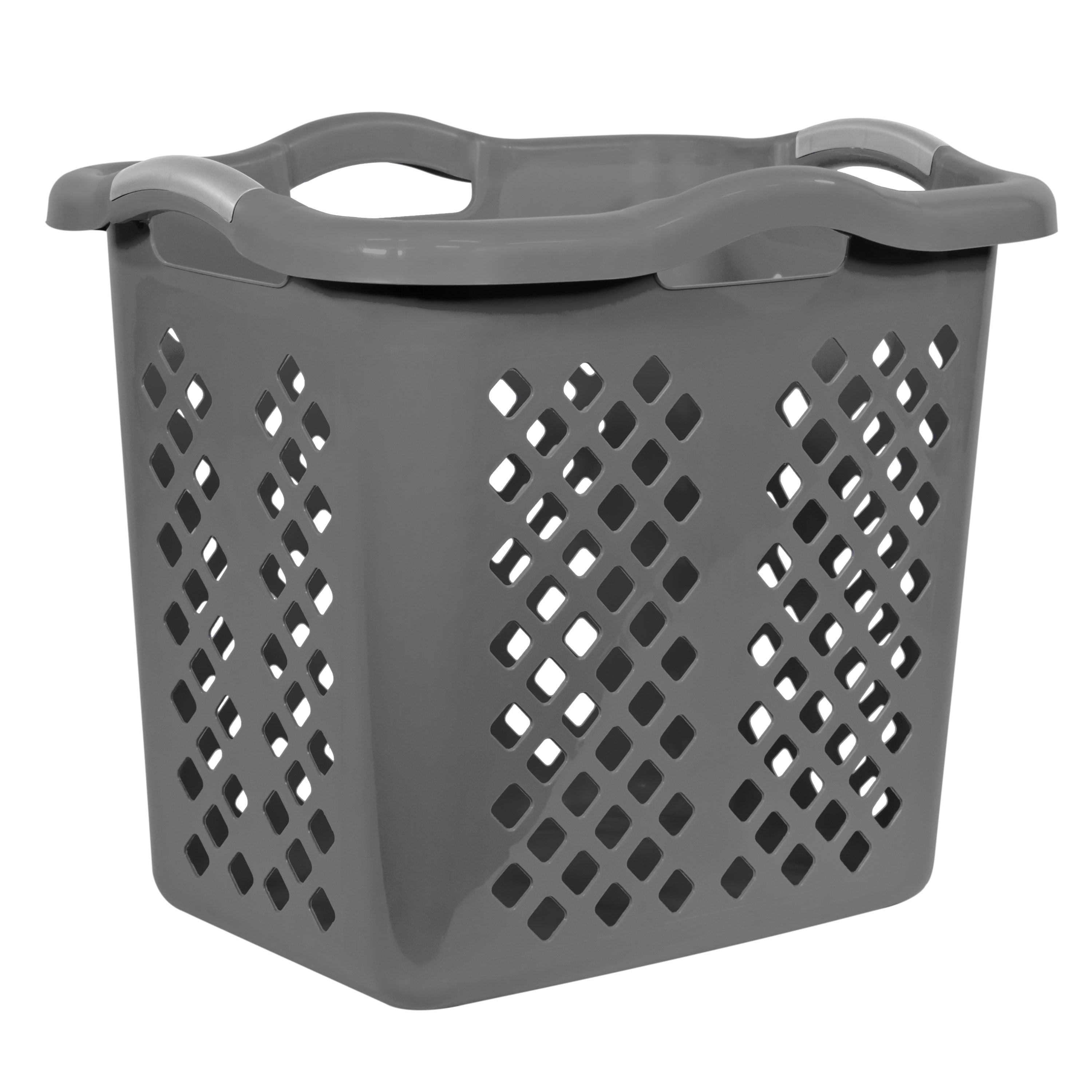 Home Logic 2.0 Bushel Lamper, Grey Flannel with Silver Handles