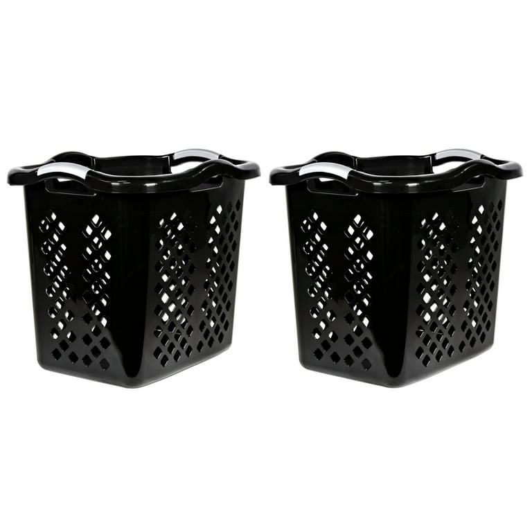 Home Logic 2 Bushel Lamper Plastic Laundry Basket with Home Logic 2 Bushel Lamper Plastic Laundry Basket with