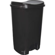 Home Logic HFT-2178075-4 Step45On Wastebasket 45 Black 4052 qt4641