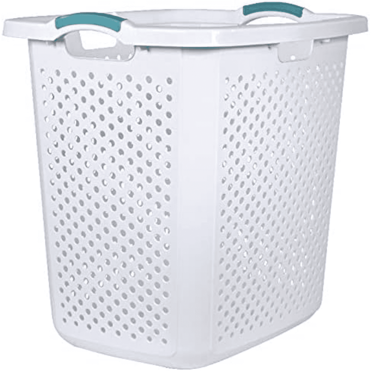 Home Logic 5 Bushel XL Laundry Basket – 2-Pack White, Sturdy Plastic