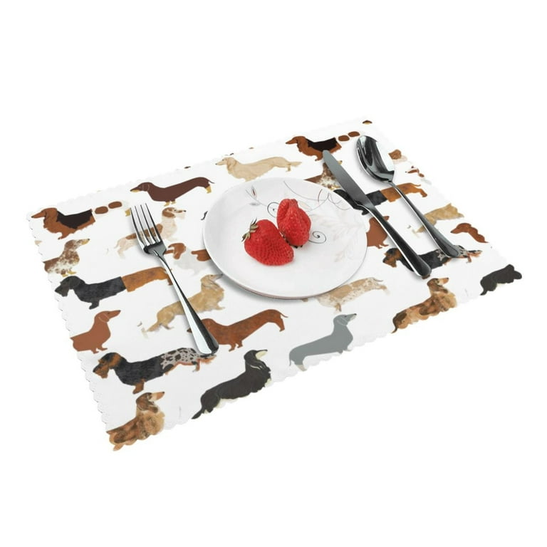 Dachshund PlaceMats (Set of 4) Dachshund PlaceMats (Set of 4)