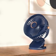 Home&MaMa-Summer Strong Wind Clip Fan USB Charging Portable Fan Desktop Fan For Office Dormitory