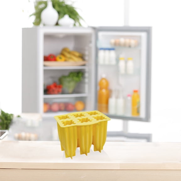 Home Made Ice Mini Dormitory Ice Maker Creative Children DIY Popsicle Popsicle Model/ Popsicle Silicone Mold B
