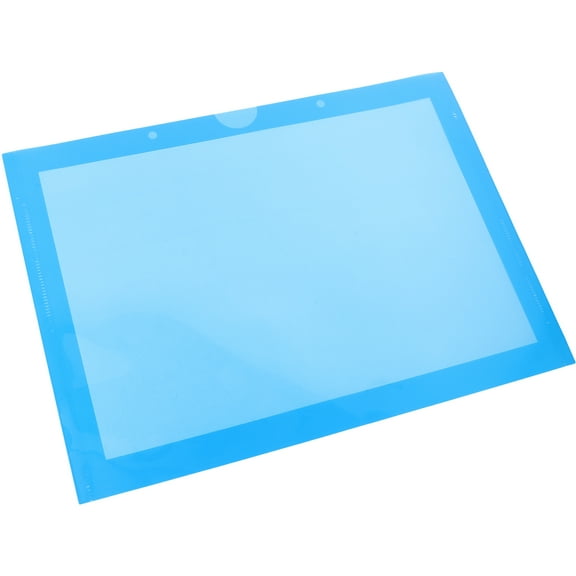 HOMEMAXS Blue Magnetic Picture Frame for Refrigerator Made of PP Material 4 Inches by 6 Inches