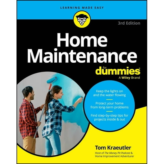 Home Maintenance for Dummies, (Paperback)