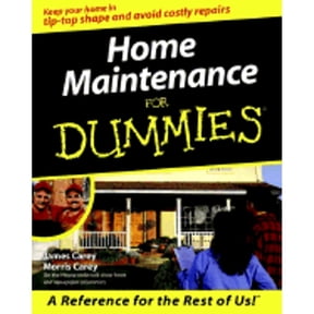 Pre-Owned Home Maintenance for Dummies? (Paperback) by James Carey, Morris Carey