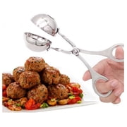 Home Maker Non Stick Meat Melon Baller Maker Stainless Steel Cookie Dough Meatball Scoop Small, Meat Baller, Stainless Steel Meat Baller