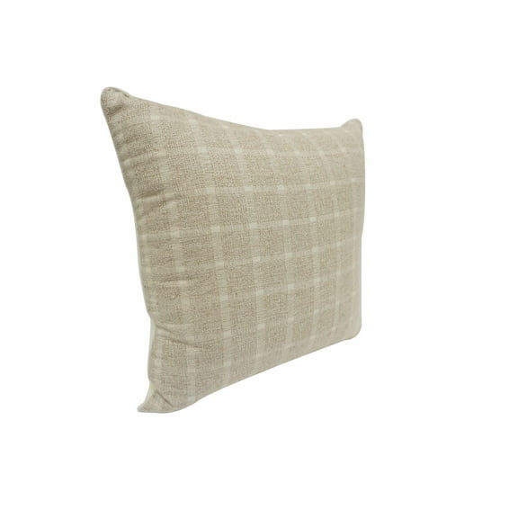 Home&Manor Foothill Vintage Raw Silk Pillow 18"x18"