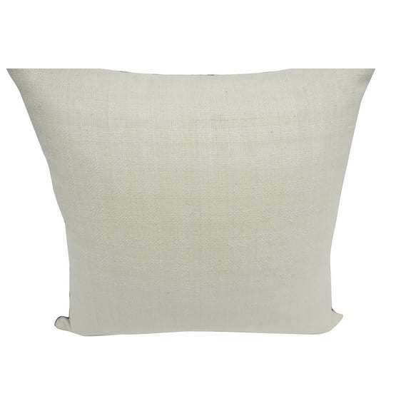 Home&Manor Igeh Vintage Raw Silk Pillow 18"x18"