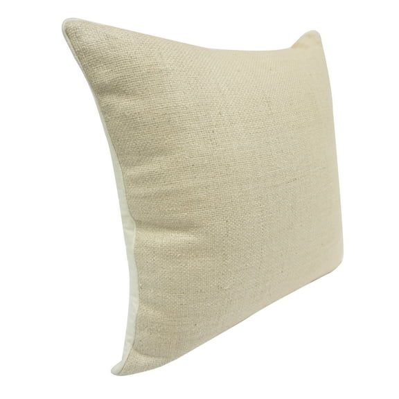 Home&Manor Ostan Vintage Raw Silk Pillow 18"x18"