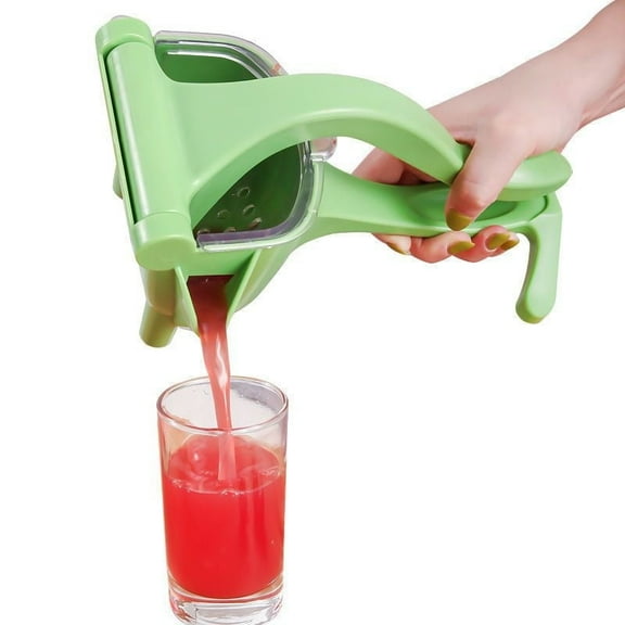 Home Manual Juicer, Pulp Strainer for Slag Juice Separation, Multi-Fruit Citrus Press for Orange Lemon Sugarcane Watermelon, High Yield Juice Squeezer with Non-Slip Base