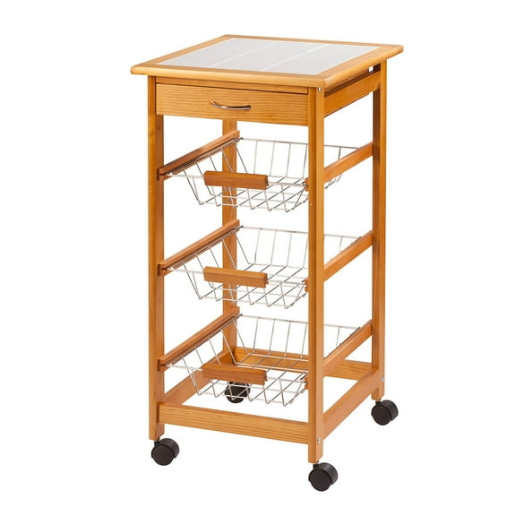 Home Marketplace Rolling Kitchen Cart XL