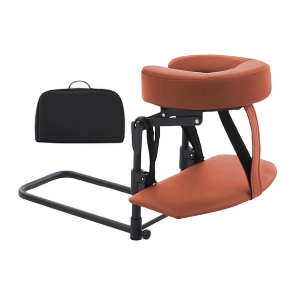 Home Mattress Top Massage Kit Face Down Pillow Massager Head Rest PU Leather Construction Ergonomic Cushion for Adults