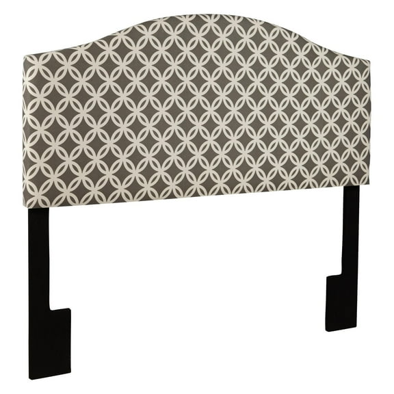 Pulaski Quatrefoil Navy Pattern, 8100 W X 5800 H X 350 D Upholstered Cal King Headboard, King-California King,