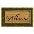 thumbnail image 1 of Home & More Border Welcome Coir Outdoor Doormat, 1 of 3