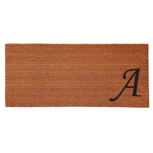 Home & More Urban Chic Monogram Doormat - 18 x 30 in.