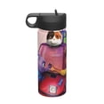 thumbnail image 1 of Home Movie Kids Insulated Water Bottle With Straw - 18 Oz Stainless Steel Double Wall Vacuum Cup, Leakproof, Bpa Free, Suitable For Boys And Girls, 1 of 5