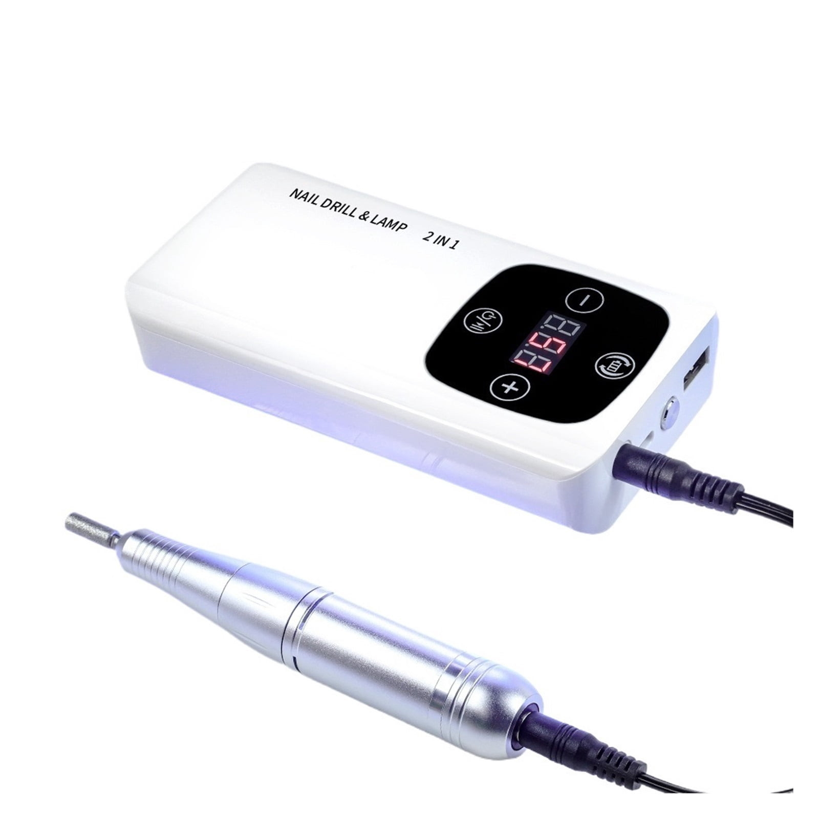 Home Nail Salon Acrylic Nail Drill Machine 45000RPM Portable Cordless Electric Nail Drill Machine