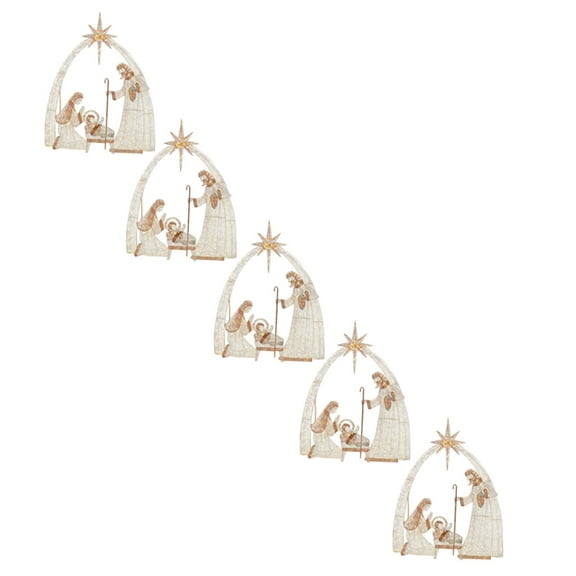 Home Nativity Wall Sticker Window Glass Living Room Sticker Decoration