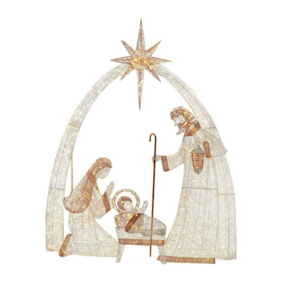 Home Nativity Wall Sticker Window Glass Living Room Sticker Decoration