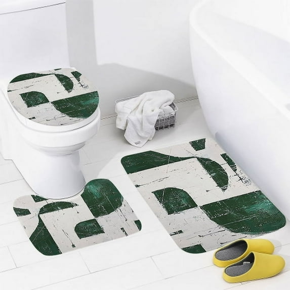 Home Natural Animal Style bathroom floor mats Bath Foot mat modern bathroom accessories rug Toilet mat Bathtub anti-slip carpet