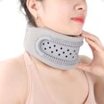 thumbnail image 1 of Home Neck Care Neck Support Brace, Neck Massager - Household Neck Protector Antibowing Silicone Neck Brace Traction Fixed Cervical Vertebra Support Neck Support Protector, 1 of 6