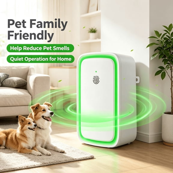 Home Negative Purifier for Bathrooms and Pet Odors