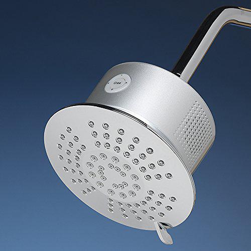 Home Netwerks 5Setting Showerhead with Bluetooth Speaker in Chrome