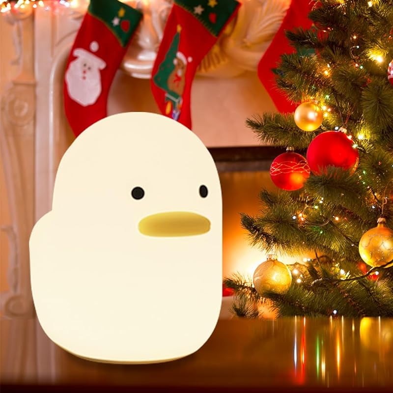 Home Night Lights for Kids USB Rechargeable Lamps, ABS PC Bedside Lamp for Breastfeeding, Touch