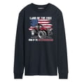 thumbnail image 1 of Home Of The Magnum - Men's Long Sleeve T-Shirt, 1 of 6