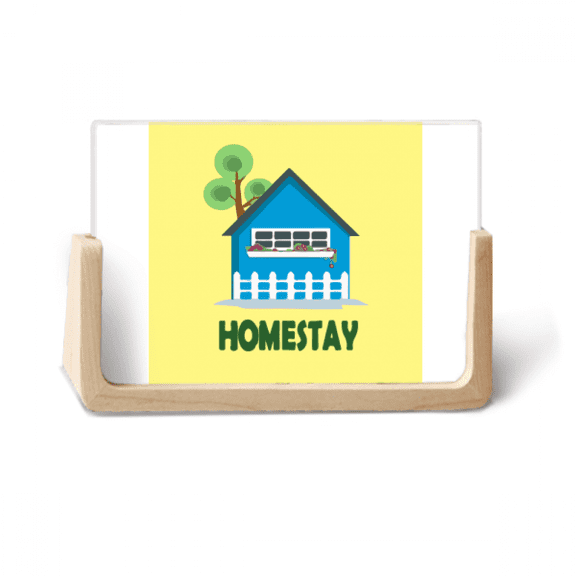 Home Office Active Isolation Photo Wooden Photo Frame Tabletop Display