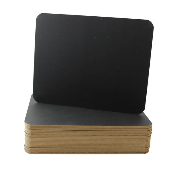 9.5" x 12" Black Chalkboards, Classroom Set - Pack of 24