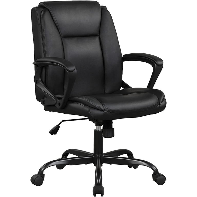 Home Office Chair Ergonomic Desk Chair Mesh Computer Chair with Lumbar  Support Armrest Executive Rolling Swivel Adjustable Mid Back Task Chair for