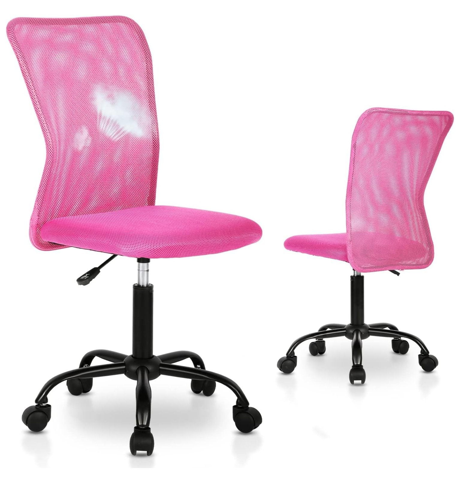 Home Office Chair Small Desk Chairs Sewing Chair No Arms Task Computer