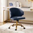 14 Karat Home Office Chair Adjustable Swivel Rolling Desk Vanity Chair