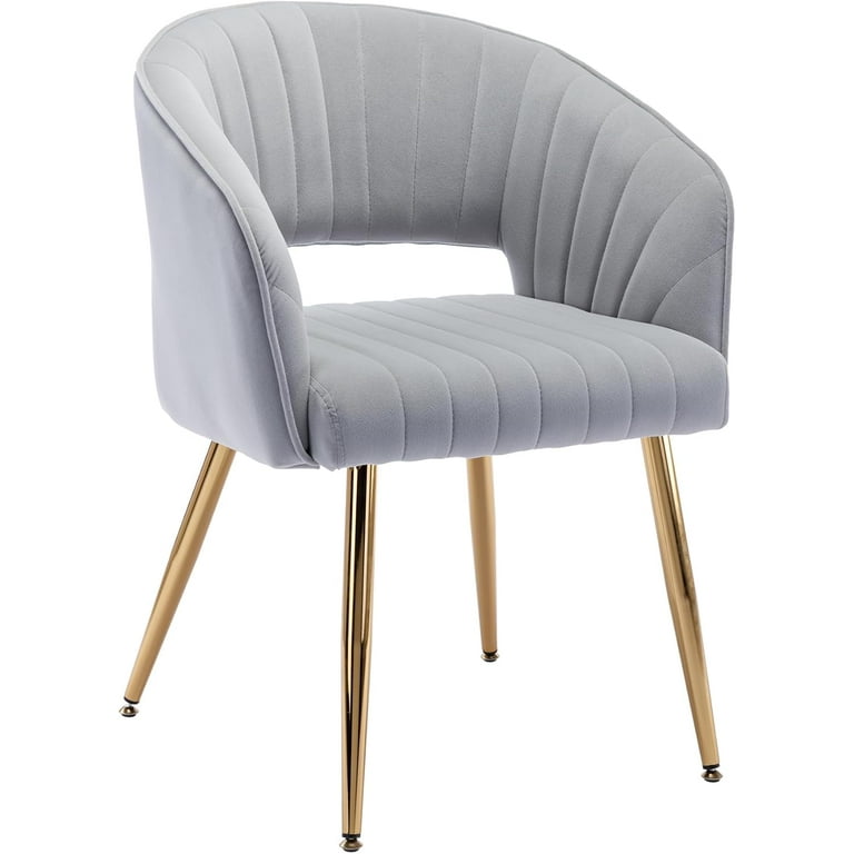 Home Office Chair Velvet Desk Chair Accent Armchair Upholstered