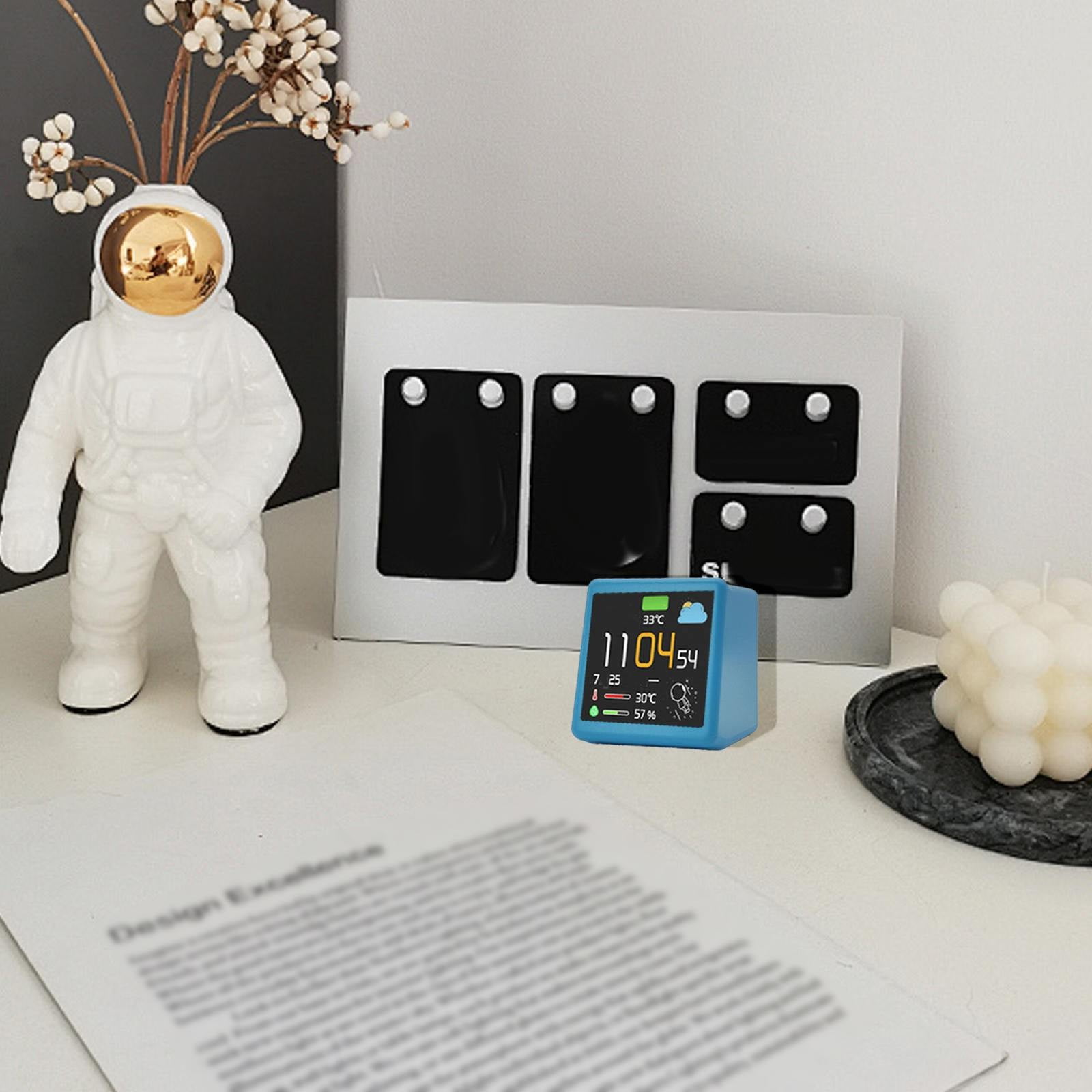 Home Office Decor Colorful O Led Multi Function Information WIFI Smart ...