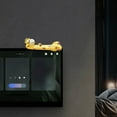 thumbnail image 1 of Home Office Decorations, Cute Giraffe Monitor Perching Figurine Funny Animal Desktop Ornament for Computer Screen Edge Decor Office Desk Accessories Gift, 1 of 5