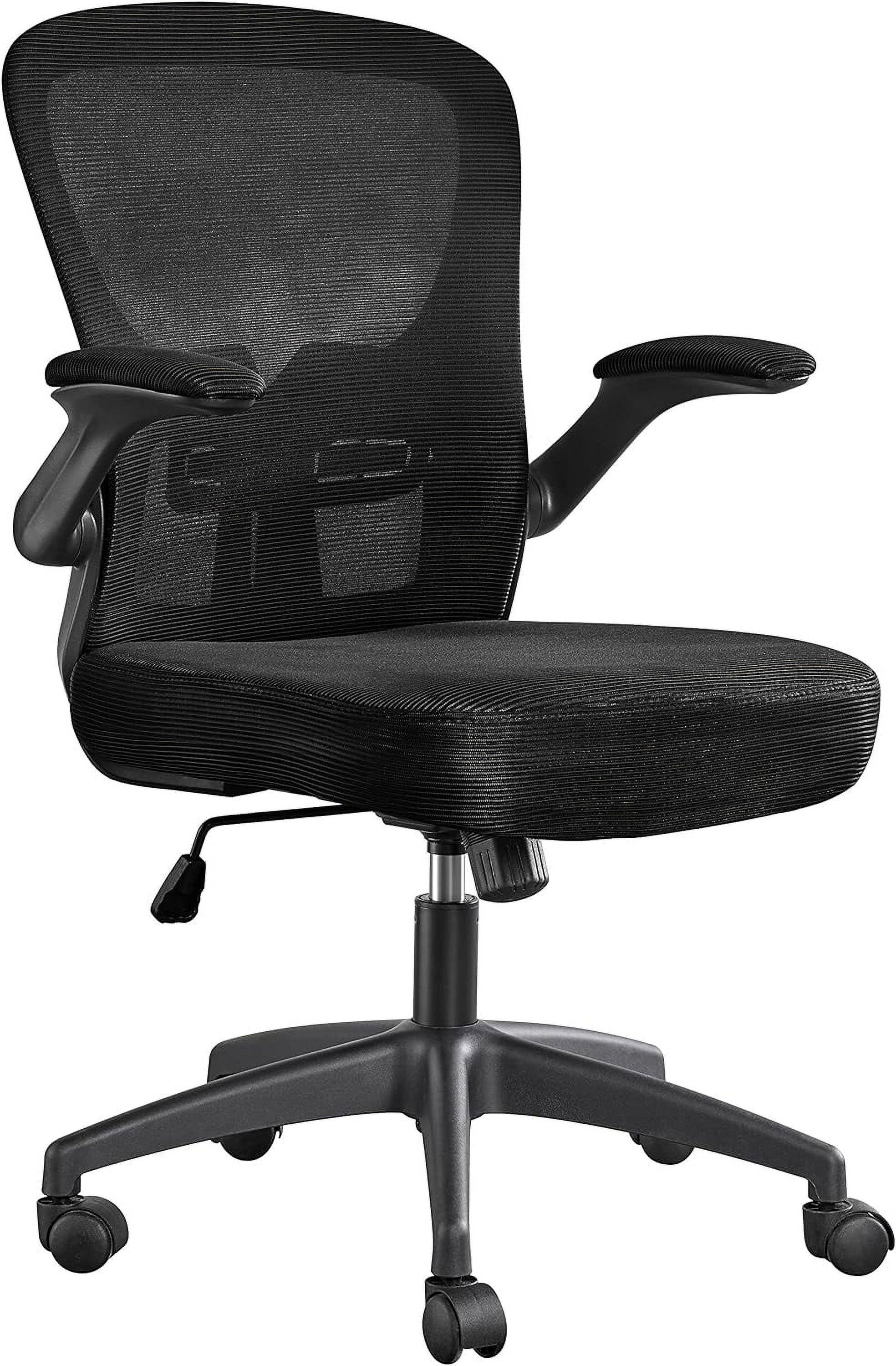Home Office Desk Chair Executive Office Rolling Chair with FlipUp