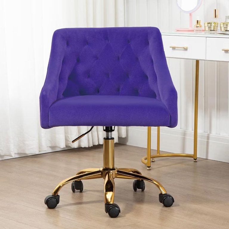 https://i5.walmartimages.com/seo/Home-Office-Desk-Chair-Velvet-Swivel-Chair-Soft-Seat-Upholstered-Task-Computer-Wheels-Height-Adjustable-Chairs-Living-Room-Bedroom-Study-Purple_92454c82-c821-4be8-88ea-955890b3a090.aaa9c79182f0b98f900110fee85cf0f0.jpeg?odnHeight=768&odnWidth=768&odnBg=FFFFFF