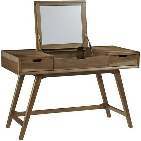 Home & Office Desk & Vanity, Caramel