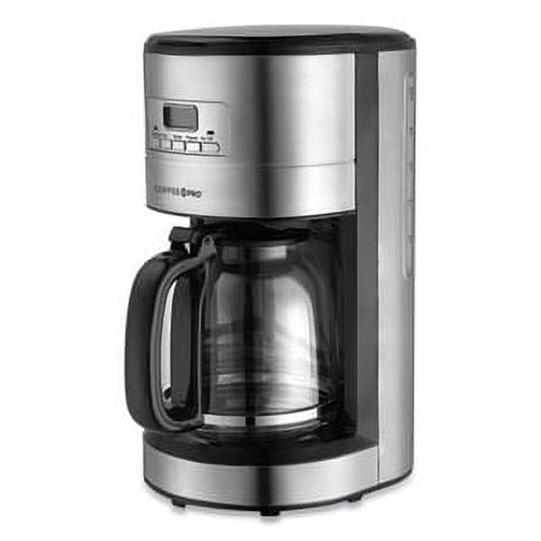 Home/Office Euro Style Coffee Maker, Stainless Steel Home/Office Euro Style Coffee Maker, Stainless Steel