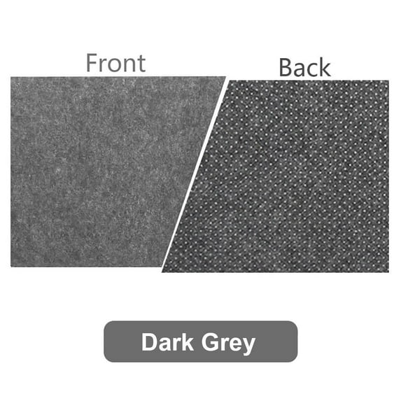 Home Office Non-slip Writing Mat Gaming Accessories Keyboard Mice Mat Computer Desk Protector Laptop Table Mat Wool Felt Mouse Pad DARK GREY 60X30CM