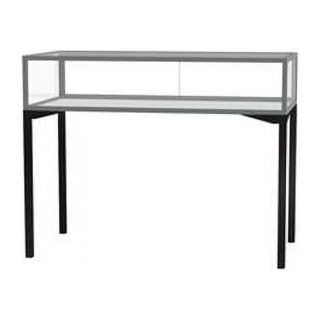 Home Office Restaurants Keepsake 48"W x 10"H x 24"D Table Top Four Leg Display Showcases Sliding