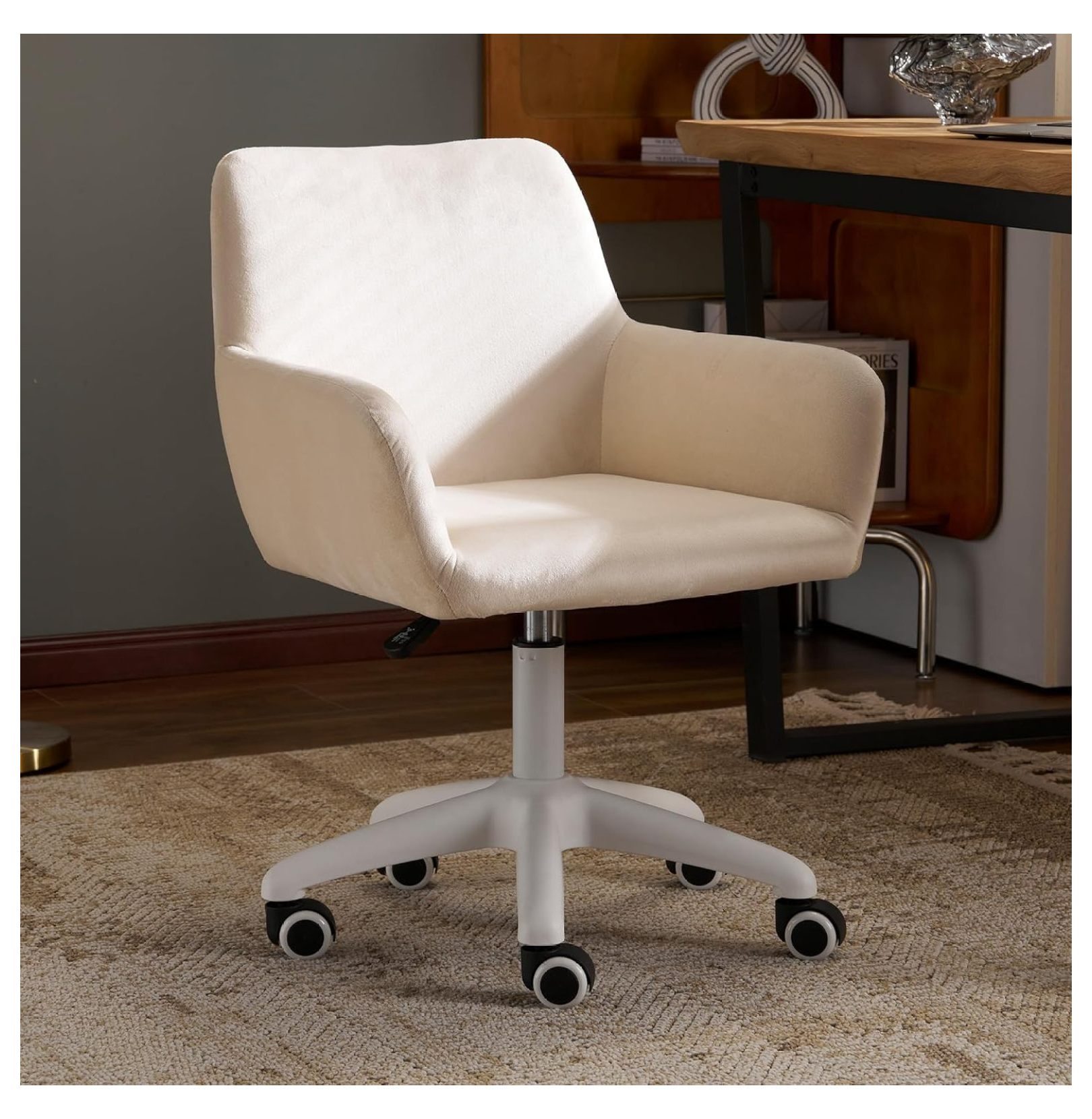 Home Office Swivel Chair, Computer Chair Pretty Office Chairs, 360 ...